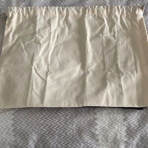 Tory Burch Cream Drawstring Bag